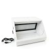 Guoyjmm Dental Sandblasting Dust Box with LED Light and Tempered Glass-1