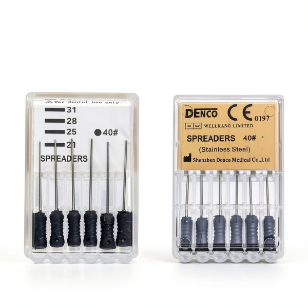 Denco Endodontic File 15# 25MM Green Flexible Stainless Steel Root-5