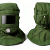 Banapoy Sandblasting Hood with Curved Glass and Dual Air Filters-6