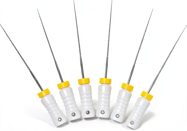 XUX K-File #15 Endodontic Stainless Steel Hand File 25mm White Taper-7