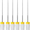 XUX K-File #15 Endodontic Stainless Steel Hand File 25mm White Taper-6