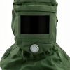 Banapoy Sandblasting Hood with Curved Glass and Dual Air Filters-7