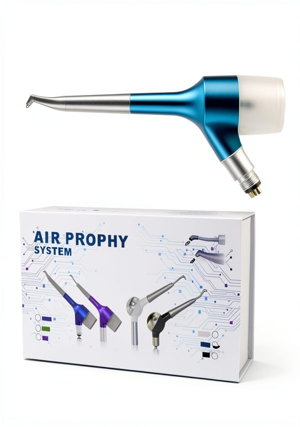 MINNO Titanium Dental Sandblasting Handpiece 4‑Hole Segmented Design-6