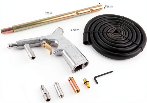 GOTOTOP Sandblaster Handheld Aluminum Handle Metal Cleaning Tool-7