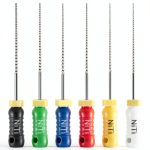 JMU NiTi Dental K-Files 25mm Endodontic Hand Premium Set 6-0