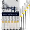 XUX Endodontic Hand File #15 21mm Stainless Steel H-File-0