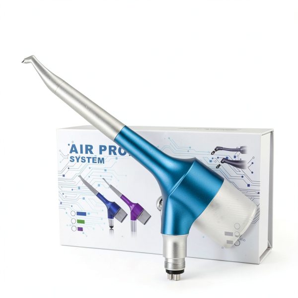 MINNO Titanium Dental Sandblasting Handpiece 4‑Hole Segmented Design-5