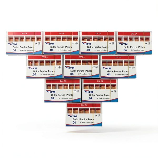 HTMGendo Gutta Percha Endodontic Points Mixed Set 15-80 Size Range-5