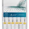 XUX K-File #15 Endodontic Stainless Steel Hand File 25mm White Taper-1