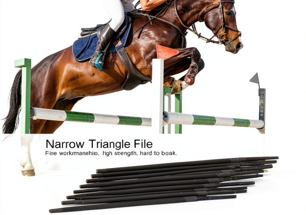 GLOGLOW Triangular Carbon Steel File Set 10 Hand Saw Sharpening Files-3