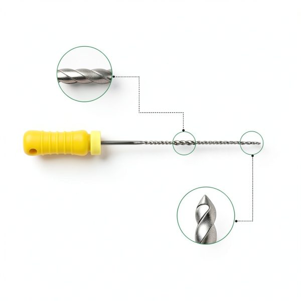 Easyinsmile Dental K-File Steel Endodontic Files Assorted 6-80-4