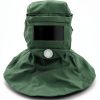 Banapoy Sandblasting Hood with Curved Glass and Dual Air Filters-4