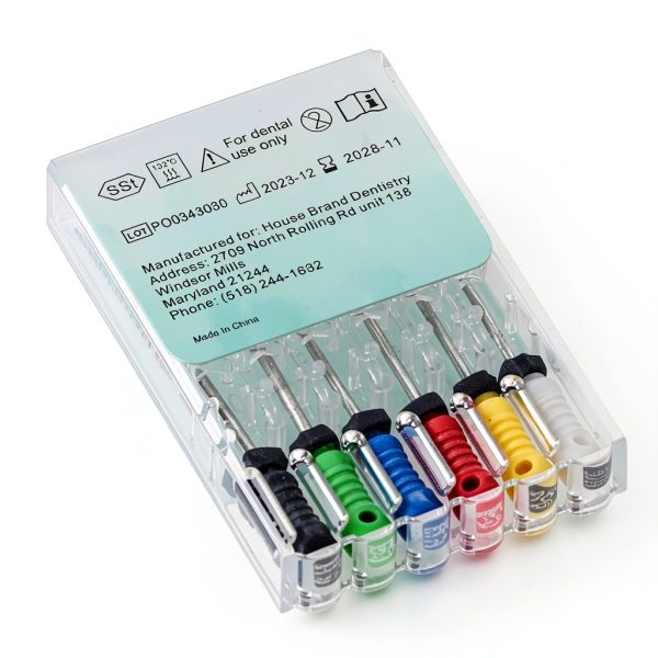 House Brand Dentistry Endodontic File Efficient Cutting Firm Grip-2