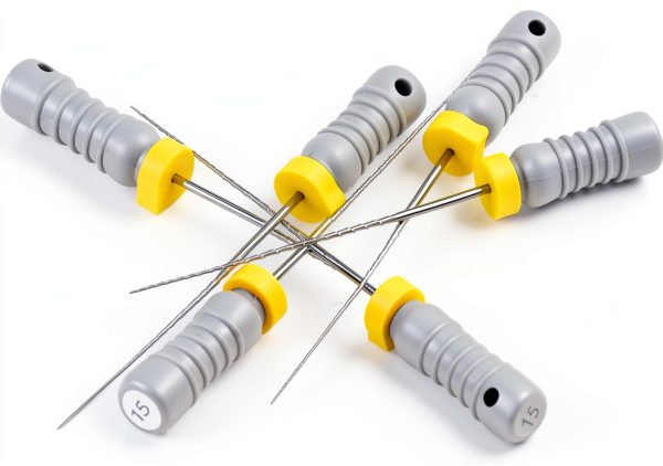 XUX Endodontic Hand File #15 21mm Stainless Steel H-File-4