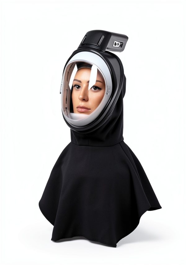 Srliya Sandblasting Hood with Anti-Fog Polycarbonate Lens and Flip-Up-2