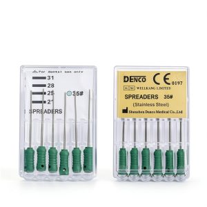 Denco Endodontic File 35# 25MM Green Flexible Root Canal Instrument-0