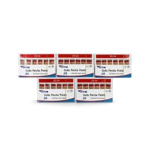 HTMGendo Gutta Percha Endodontic Points Mixed Set 15-80 Size Range-0