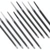 GLOGLOW Triangular Carbon Steel File Set 10 Hand Saw Sharpening Files-7