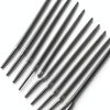 GLOGLOW Triangular Carbon Steel File Set 10 Hand Saw Sharpening Files-5