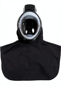 Srliya Sandblasting Hood with Anti-Fog Polycarbonate Lens and Flip-Up-0