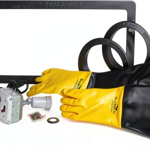 Skat Blast Sandblast Cabinet Trim Package 24 inch Lens and Gloves-0