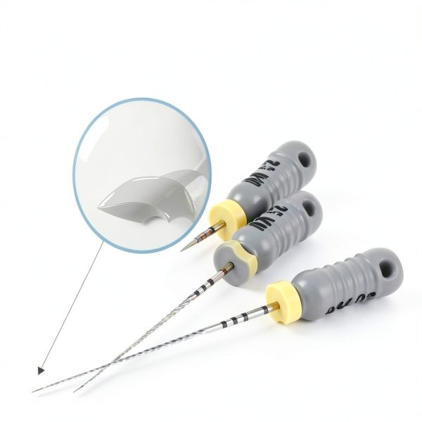 C+FILES 25mm Endodontic File by JMU Stainless Steel with Plastic-5