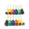 Easyinsmile Endo H File Stainless Dental Set #6-#80 Colored Handles-1