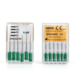 Denco Endodontic File 15# 25MM Green Flexible Stainless Steel Root-0
