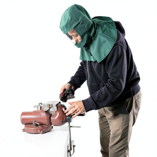 Sand Blasting Hood by Eujgoov Lightweight Oxford Fabric with PC Screen-3