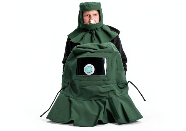 Sand Blasting Hood by Eujgoov Lightweight Oxford Fabric with PC Screen-7