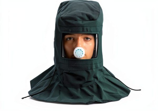 Sand Blasting Hood by Eujgoov Lightweight Oxford Fabric with PC Screen-2