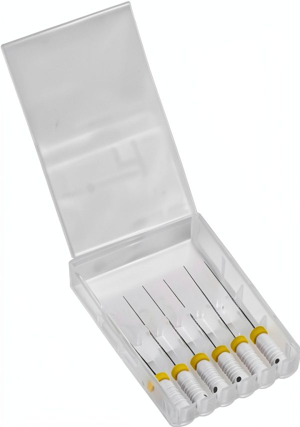 XUX Endodontic Hand File #15 21mm Stainless Steel H-File-3
