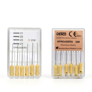 Denco Endodontic File 21MM 20# Size with Green Black Colors Tapered-0