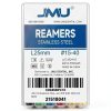 JMU Stainless Steel Endodontic Reamers 25mm with Plastic Handle-0