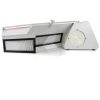 Guoyjmm Dental Sandblasting Dust Box with LED Light and Tempered Glass-6