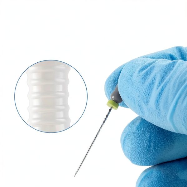 C+FILES 25mm Endodontic File by JMU Stainless Steel with Plastic-3