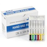 JMU Steel Endodontic Reamers 25mm Set #15-#40 with Plastic Handle-0