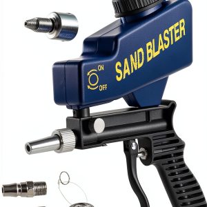 Sand Blaster Gun OEN Kit for Metal, Wood & Glass up to 120 PSI-0