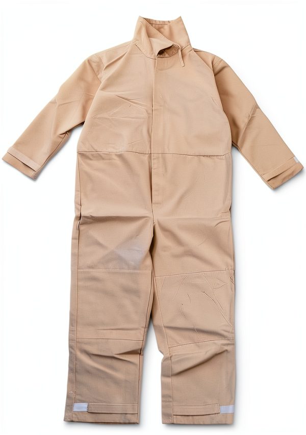 Sandblasting Suit Luqeeg Canvas Leather Coverall with Robust Build-0