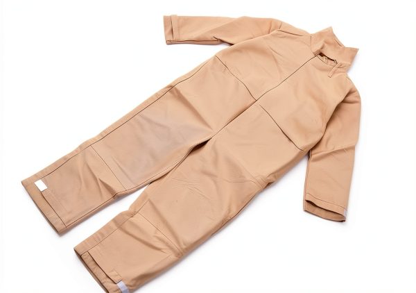 Sandblasting Suit Luqeeg Canvas Leather Coverall with Robust Build-1