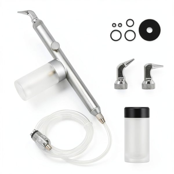 Aluminum Oxide Air Abrasion Sandblaster HPSZZ BF-060 360 No Dead Angle-0