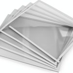Sandblast Cabinet Window Films Dragway Tools 5 Pack White for Model 25-0